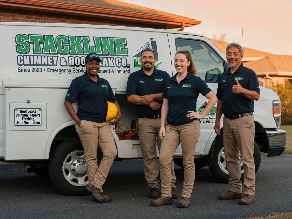 Chimney flashing repair company in Quicksburg, VA